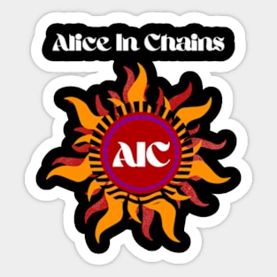 ALICE IN CHAINS MERCH VTG Sticker